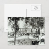 Carte Postale Port d'Espagne, Trinidad, 1891 (Devant / Derrière)