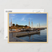 Carte Postale Port d'Oslo (Devant / Derrière)