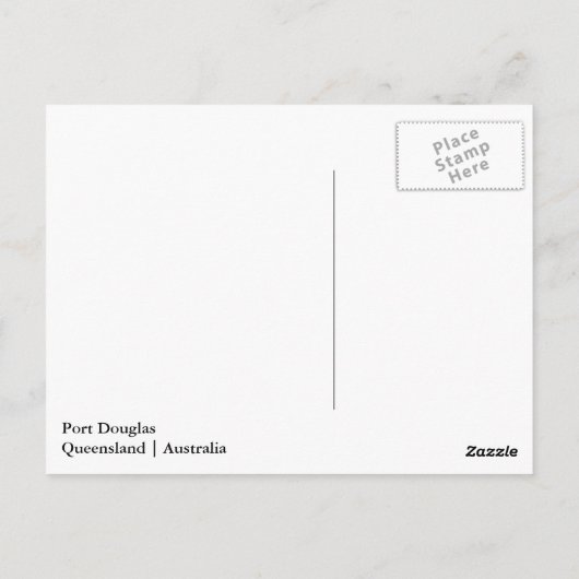 Carte postale Port Douglas (Dos)