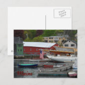 Carte Postale Port du Maine (Devant / Derrière)