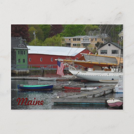 Carte Postale Port du Maine (Devant)