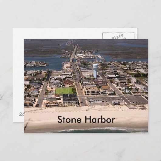 Carte Postale Port en pierre - quatre-vingt-seizième rue (Devant / Derrière)