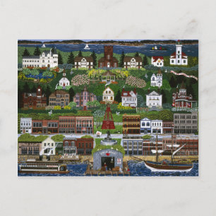 Carte Postale Port historique Townsend, Washington