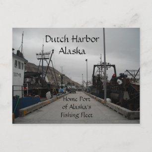 Carte Postale Port hollandais Cale noire