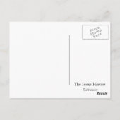 Carte Postale Port intérieur de Baltimore (Dos)