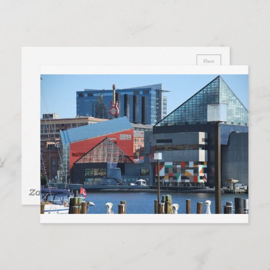 Carte Postale Port intérieur de Baltimore (Devant / Derrière)
