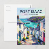 Carte Postale Port Isaac Royaume-Uni (Devant / Derrière)