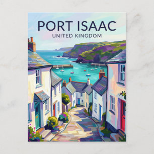 Carte Postale Port Isaac Royaume-Uni