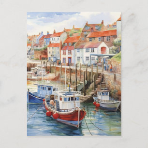 Carte Postale Port Le Jour Ensoleillé