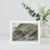 Carte Postale Port Looe, Cornouailles, frais 'A voyage Around et (Debout devant)