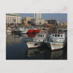 Carte Postale Port maritime de Tartus, Syrie