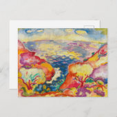 Carte Postale Port Miou | Georges Braque | (Devant / Derrière)