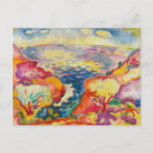 Carte Postale Port Miou | Georges Braque | (Devant)