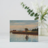 Carte Postale Port pittoresque à Galway City Irlande (Debout devant)