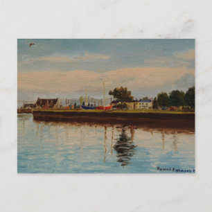 Carte Postale Port pittoresque à Galway City Irlande