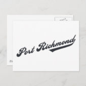 Carte Postale Port Richmond (Devant / Derrière)
