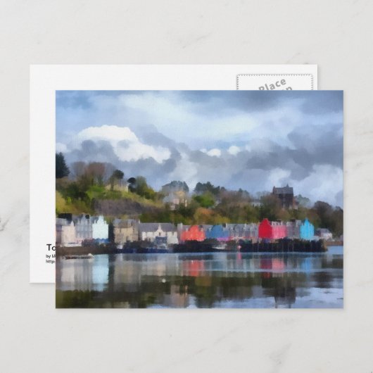 Carte Postale Port Tobermory (Devant / Derrière)