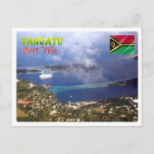 Carte Postale Port Vila - Vanuatu - Vue aérienne - (Devant)