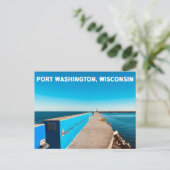 Carte postale Port Washington, Wisconsin (Debout devant)