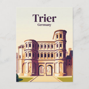 Carte Postale Porta Nigra, Trèves Allemagne