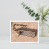 Carte Postale Portable cadran solaire, argent et or, 10e siècle  (Debout devant)