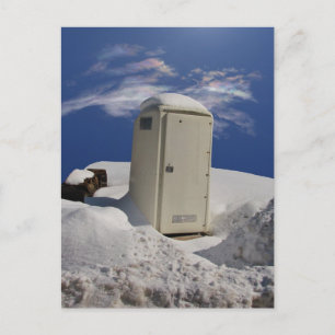 Carte Postale Portable Potty calendar ~ postcard