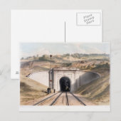 Carte Postale Portail de la boîte tunnel de Brunel près de Bath (Devant / Derrière)