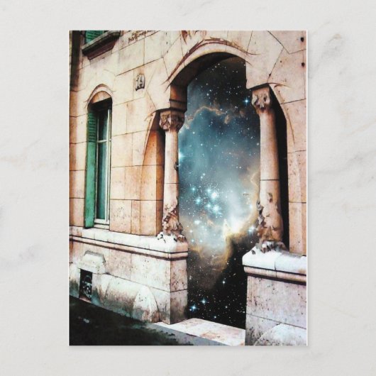 Carte Postale Portail des stars cosmos cosmos building gate (Devant)