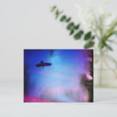 Carte postale Portail en flammes (Debout devant)