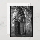 Carte Postale Portail médiéval (carte postale) (Devant / Derrière)