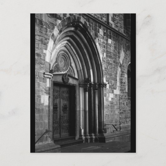 Carte Postale Portail médiéval (carte postale) (Devant)