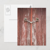 Carte Postale porte (Devant / Derrière)