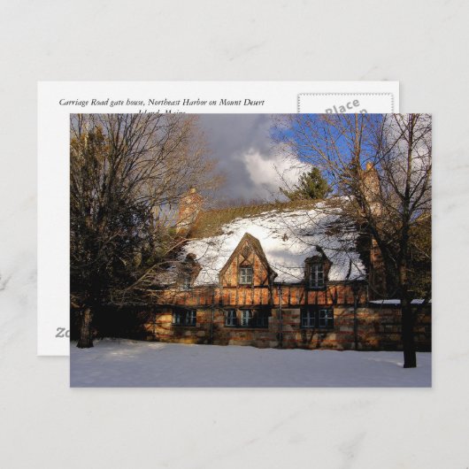 Carte Postale Porte (Devant / Derrière)