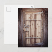 Carte Postale Porte (Devant / Derrière)
