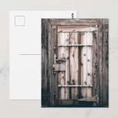 Carte Postale Porte (Devant / Derrière)