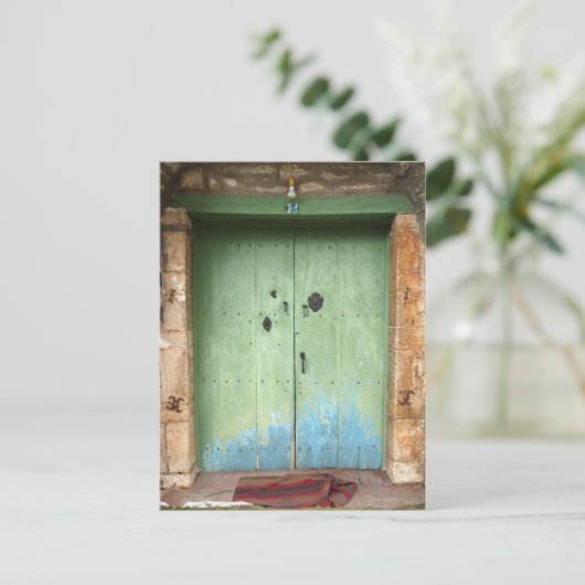 Carte Postale porte (Debout devant)