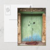 Carte Postale porte (Devant / Derrière)