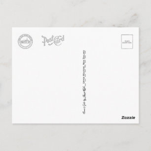 Carte Postale porte