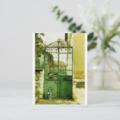 Carte Postale porte (Debout devant)