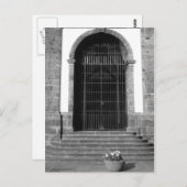Carte Postale Porte (Devant / Derrière)