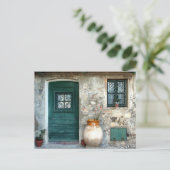 Carte Postale Porte à Cagnes sur Mer, France, ... (Debout devant)