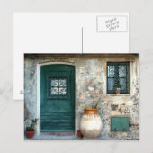 Carte Postale Porte à Cagnes sur Mer, France, ... (Devant / Derrière)