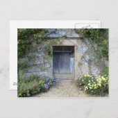 Carte Postale Porte à Haddon Hall dans le Derbyshire (Devant / Derrière)