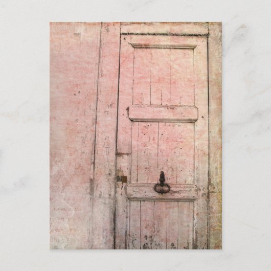 Carte Postale porte abstraite (Devant)