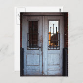 Carte Postale porte ancienne (Devant / Derrière)