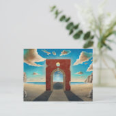 Carte Postale Porte Arch (Debout devant)