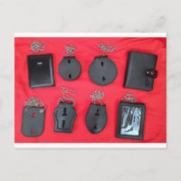 Porte-badge à chaîne pour cou, Portefeuille de cou