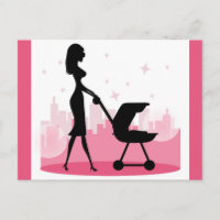 Porte-bébé à la mode pour maman poussant