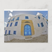 Carte Postale Porte bleue méditerranéenne (Devant)