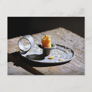 Carte Postale Porte-bougies antique